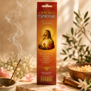Incienso Ofrenda Espiritual al Sagrado Corazón