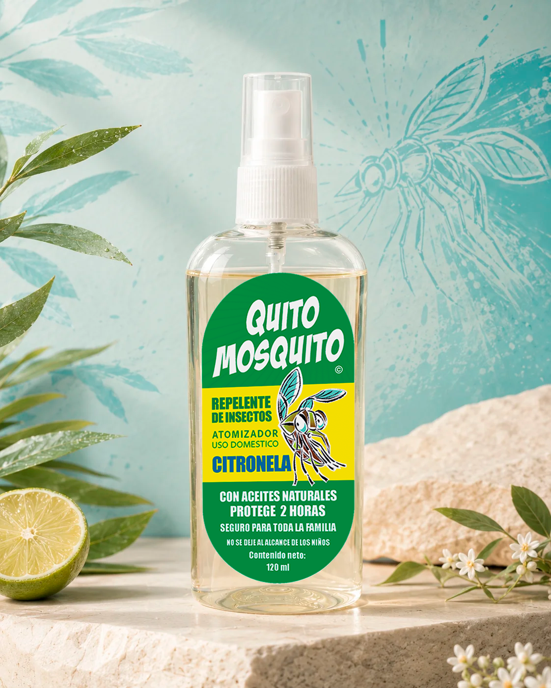 Repelente Quito Mosquito Citronela